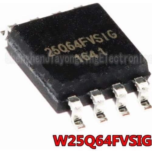 5PCS W25Q64FVSSIG SOP8 W25Q64 SOP 25Q64FVSSIG 25Q64FVSIG W25Q64FVSIG SOP-8 25Q64 SMD new and original