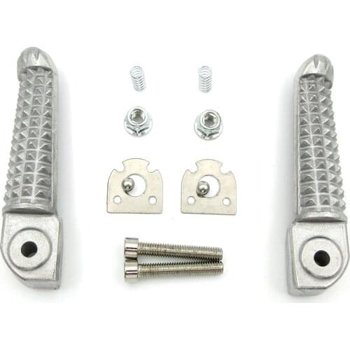 New Motorcycle Aluminum Rear Footrest Foot Pegs For Yamaha YZF-R1 YZFR1 YZF R1 2002 2003-2014 YZF-R6 YZFR6 YZF R6 2003 2004-2017