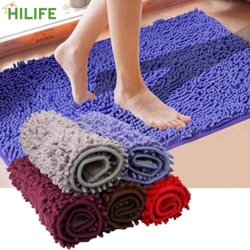 Anti-slip Way Feet Mats Bathmat 40*60 cm Soft Bathroom Rug Bath Mat Floor Mat kitchen Door Carpet Home Supplies