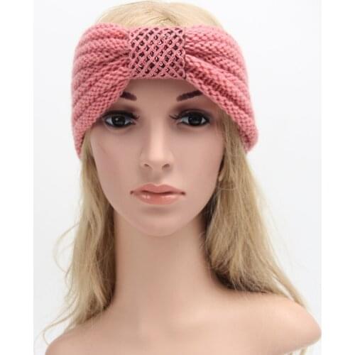 Knotted handmade Warmer Headband Winter Warm Headband,Knit Ear Warmer Head Warmer 8 colors U pick