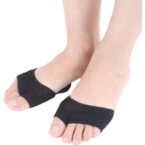 1 Pair Girls Women Belly Ballet Half Shoes Split Soft Sole Paw Dance Feet Protection Toe Pad well Non-slip invisible boat socks