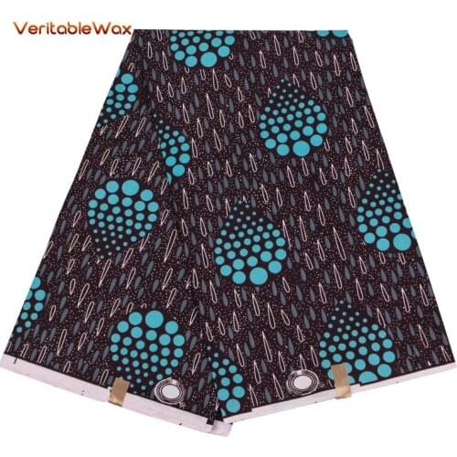 2020 Africa Nigerian prints fabric patchwork real wax check Ankara tissu sewing dress crafts DIY textile 100% Polyester FP6412