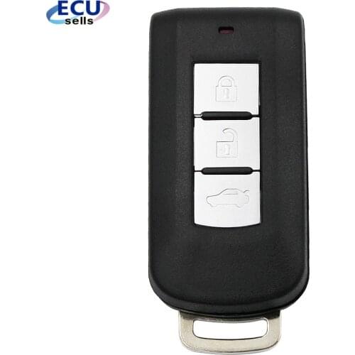 3 Button Smart Remote Key Shell Case Fob for Mitsubishi Lancer Outlander ASX 2008-2016