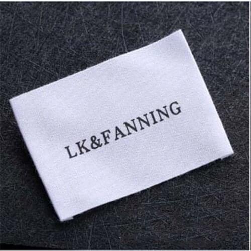 500pcs Custom Sewing label, Handmade Tags, Custom kids Name Labels, Cotton Ribbon labels, Logo label Collar 4.5x5.2cm