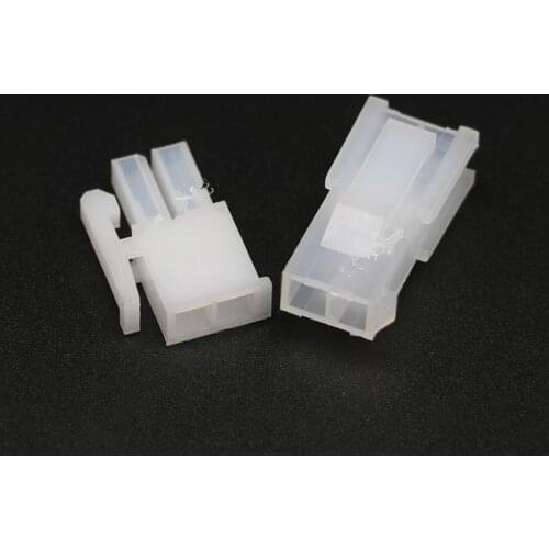 5557 5559 2P Straight Pin Wire Terminals Electrical Connector 4.2mm 2Pin Plug jack for Car Auto PC ATX