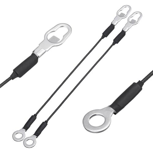 Car Trunk Accessorie Pair Tailgate Steel Wire Cables Set For Ford Ranger Mazda Pickup Truck 1993-2011 Tailgate Tail Gate Cables