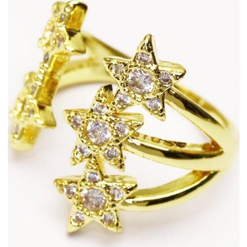 COLARMIX Rings With Crystals