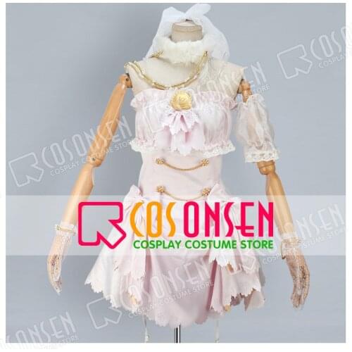 COSPLAYONSEN Love Live! School Idol Project Nico Yazawa Wedding Dress Awaken Cosplay Costume All Size