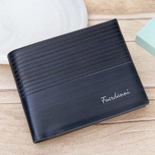 Business Men Wallet Credit Card Holders Money Coin Purses PU Leather Male Clutch Card Mens Wallets Notecase Moneybags Clips Bag