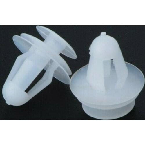 Plastic Clips Replacement Trim Panel White 20pcs Bumper Retainer Car Door