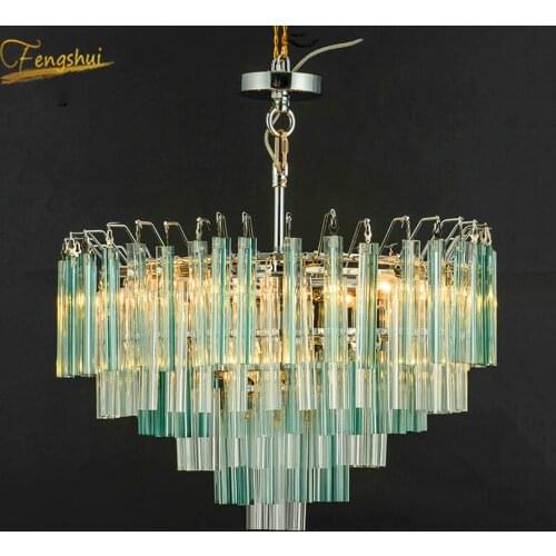 Modern Luxury Crystal LED Pendant Lights Lighting Living Room Nordic Pendant Lamp for Hotel Loft Dining Room Indoor Hanging Lamp