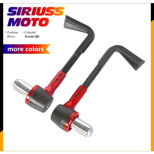 Aluminum Universal 7/8 Inches 22mm CNC Handlebar Protector Brake Clutch Protect Motorcycle Lever Guard Proguard