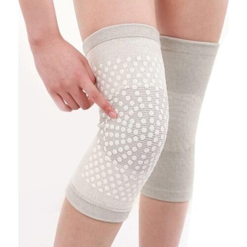 Hot 2Pcs Self Heating Knee Pads Support Knee Brace Warm for Arthritis Joint Pain Relief Injury Recovery Belt Knee Massager Foot