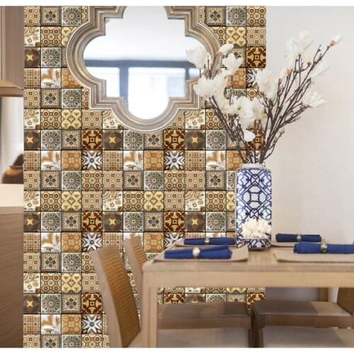 3D Brick Wall Stickers Home DIY Decor Self-Adhesive Waterproof Wallpaper Living Room Bedroom 3D Sticker Brick papel adesivo