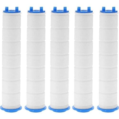 5 Piece Hand Shower Filter Core Bathroom Bathtub Shower Filter Core Water Purifier