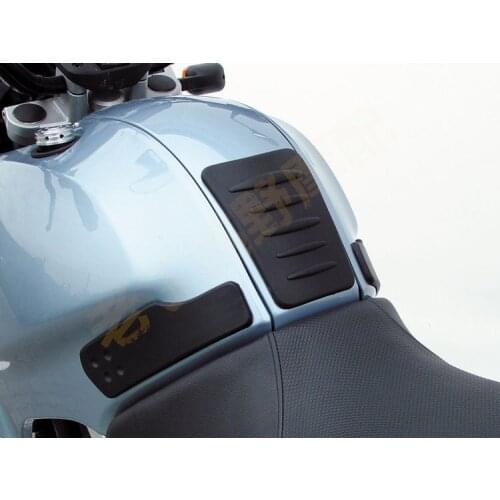 Black Rubber Motorcycle Tank Traction Side Pad for F650GS/DAKAR/G650GS 2000-2018