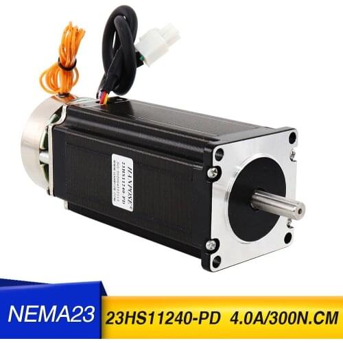 5PCS 57 step motor with electromagnetic brake body length 112mm torque 3.0nm two-phase four wire 4A