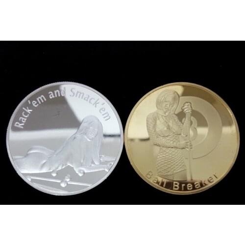 Rack 's and Smack 'em Challenge Coin Sexy Girl Mature Gold Toy Gift Gold Plated Challenge Coin ,Gold Coin Lucky Girl Craft Gift