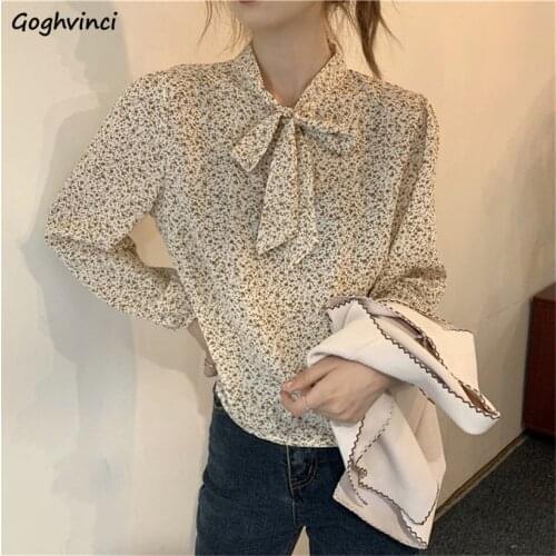 Блузки с бантом Goghvinci China At AliExpress