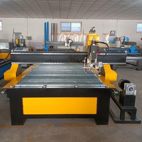 Hot Sale 200 Amp Plasma Cutter Machine 1530 Table CNC Plasma Cutting Machine With 4 Axis CNC Flame Plasma Machine For Metal Pipe