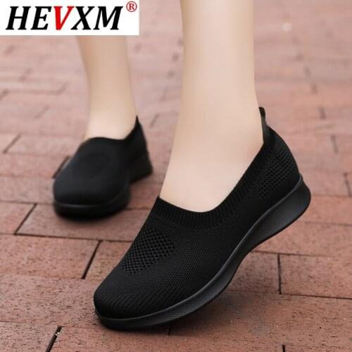 HEVXM 2021 Women Sneakers Woman Running Shoes Female Vulcanized Womens Casual Flats Women Walking Shoes Ladies Plus Size