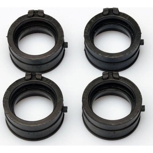 4pcs Carburetor Interface Manifold Intake Glue For Honda CBR600F CBR 600F 1991 1992 1993 1994 CBR 600 F 91-94 Carb Adapter