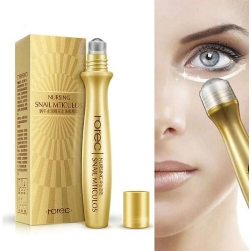 Snails Skin Care Eye Massage Cream Slide Ball Essence Firming Remover Dark Circles Wrinkle Anti-puffiness Bags Under Eye