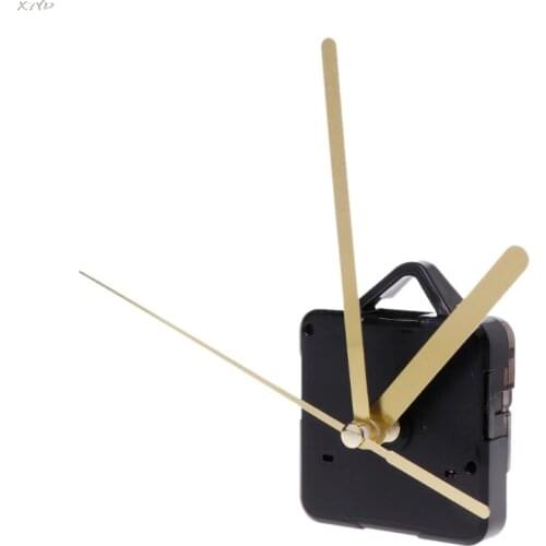 Quartz Clock Movement Mechanism Hands Wall Repair Tool Parts Silent Kit Set DIY Gold Pointer 27