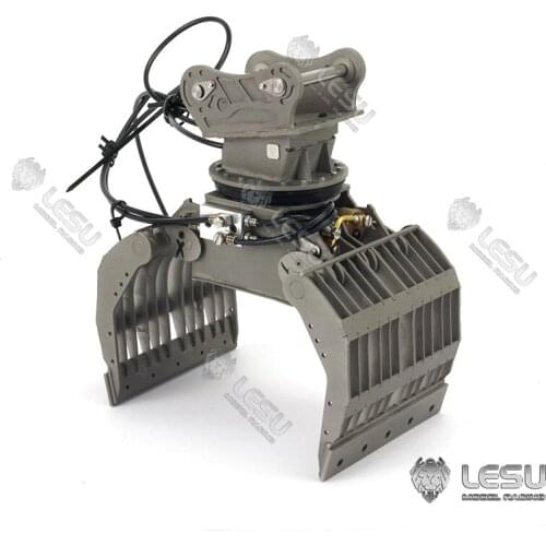 LESU 1/14 Metal Selector Grab Grapple for RC Hydraulic Carter CAT 374F Excavator TH16861-SMT3