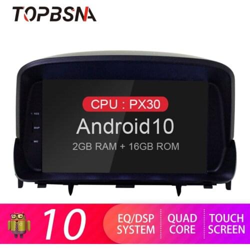 TOPBSNA Android 10 Car DVD Multimedia Player For OPEL MOKKA GPS Navi 2 Din Automotivo Mirror-link USB RDS SWC Headunit WIFI Auto
