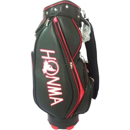 New Men Golf Bag HONMA Clubs Bag In Choice Colour 9 Inch PU Cart Bag Free Shipping