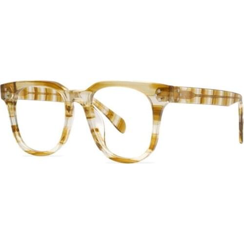 Progressive Multi-focal Lens Acetate Glasses Frame Retro Unisex Full Rim Optical Eyewear See Near Far Goggle Reading Eyeglasses