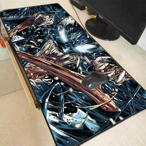 XGZ Monster Series Speed Mousepad Large Gaming Mouse Pad Desk Mat Locking Edge Keyboard Pad Mouse Mat for CSGO LOL DOTA Gamer XL