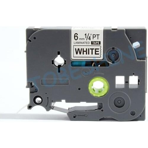 Tz tape 6mm tze211 compatible p touch label tapes tz-211 tze tape