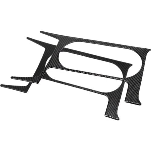 Carbon fiber For Subaru Water Cup Frame Panel Epoxy Sticker Car Panel Sticker Automotive Interior Stickers Interior Accessories