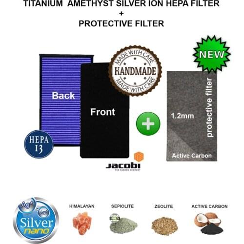 349*238*42mm Sharp KI-EX55 KI-FX55 KI-GX55 Compatible Hepa Carbon Combined Filter