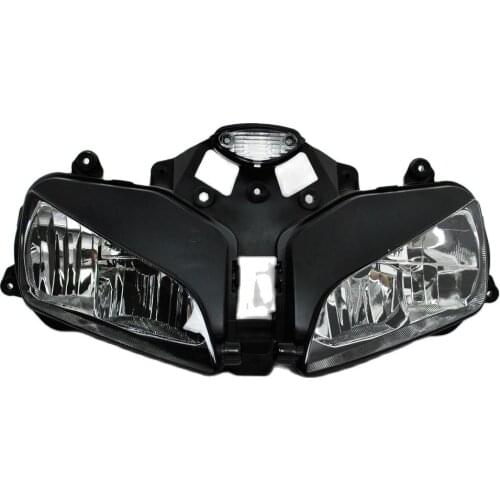 WHSC Motorcycle Headlight Assembly Lamp Light Bulb for Honda CBR 600 RR 2003-2006