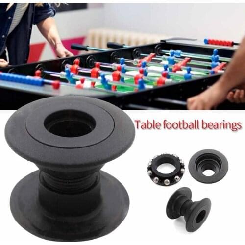 4pc Fit 23mm-36mm Conseil Tige Foosball Bague De Football De Table Football Roulements Durable En Plastique Roulements