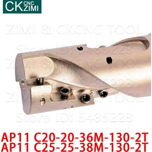 AP11 C20-20-36M-130-2T AP11 C25-25-38M-130-2T corn milling cutter Rough Milling Tool Spiral Cutter for APMT1135 APKT1135 inserts