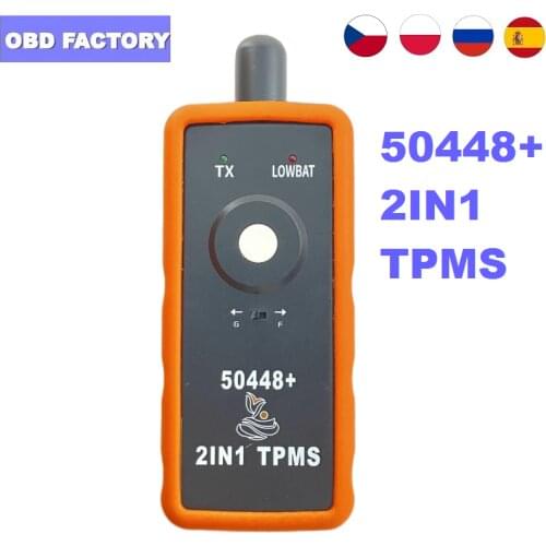 EL-50448 OEC-T5 Auto Tire Pressure Monitor Sensor 50448+ 2IN1 For O-pel/G M TPMS Reset Tool EL50449 OEC-T5 TPMS Diagnostic Tool