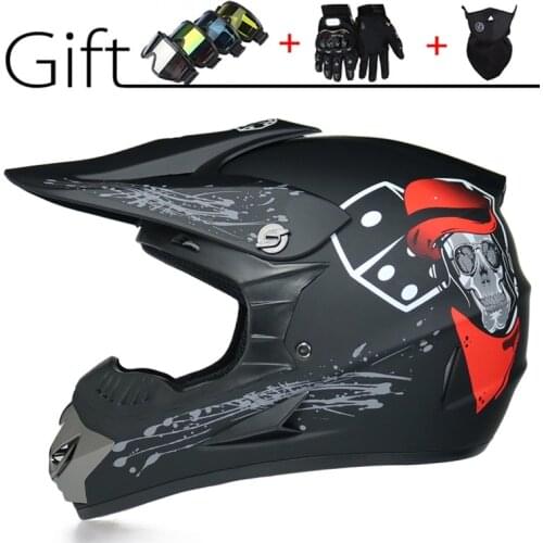 DOT Professional MTB DH Racing Motorcycle Helmet Racing Motocross Helmet Off Road Professional ATV Cross Men Helmet Dirt Bike