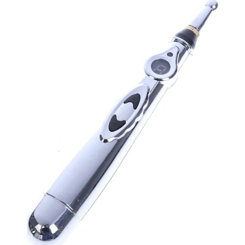 Electric Acupuncture Point Massage Pen Pain Relief Laser Therapy Electronic Meridian Energy Pen Body Head Back Neck Leg Massager