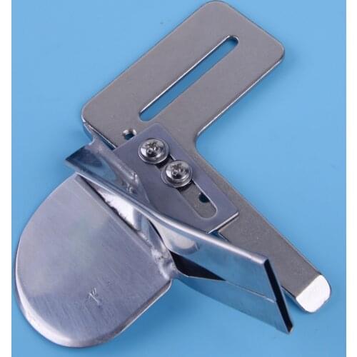 LETAOSK Single Fold1 inch Raw Edge Binder Braid Tape Finish Tool Presser Foot Spare Part for Industrial Sewing Machine