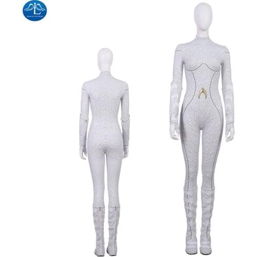 ManLuYunXiao Queen Atlanna Cosplay Costume Movie Aquaman Cosplay Superheroine Jumpsuit Halloween Costume Women Adult Custom Made