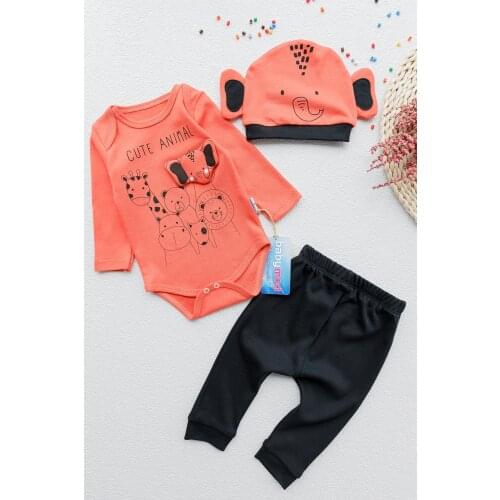 Cute Animals Triple Baby Suit
