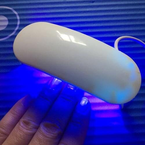 Mini Portable 6W LED Nail Dryer Cure Lamp Machine For UV Gel Nail Polish MH88