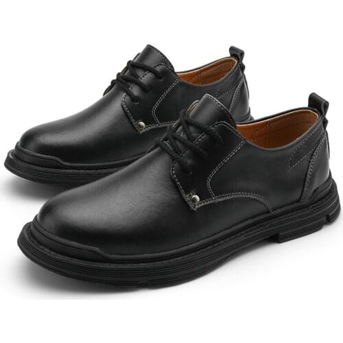 Men Shoes Leisure Split Leather Shoes Men Loafers Super Soft Men Flats Casual Shoes Business Formal Shoes Fashion Sneakers