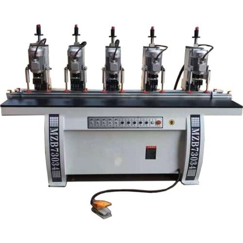 New single head side drilling machine woodworking cabinet door holes drill furniture wood board boring machine