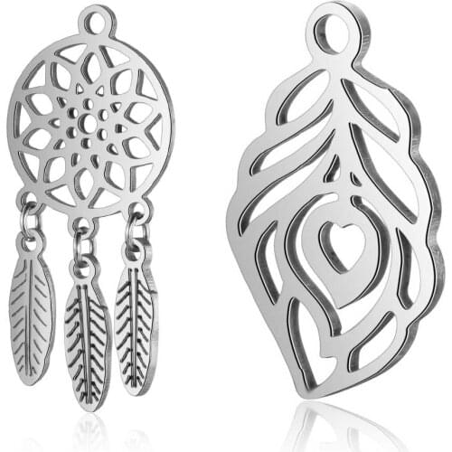 Wholesale 100% Stainless Steel Never Tarnish DIY Jewelry Charms AAAAA Quality Pendants High Polished DIY Jewelry Finding Pendant