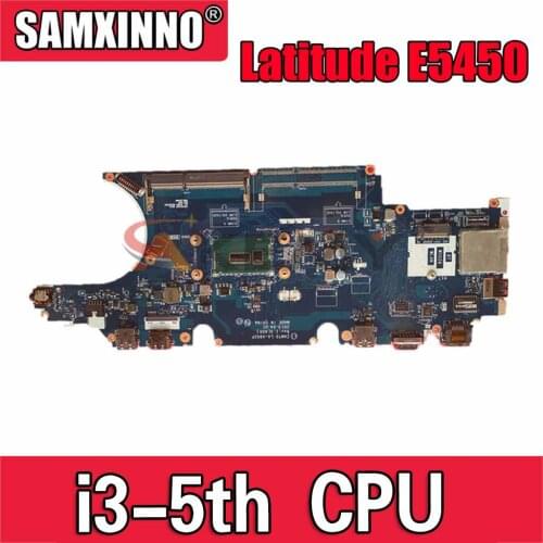 Original laptop Mainboard For DELL Latitude E5450 i3-5010U CN-0922RC 0922RC LA-A902P SR23Z MOTHERBOARD